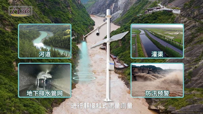 水文監測站-自動雨量水位監測站—雨量水位一體站