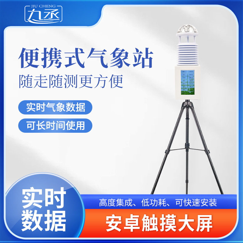 走到哪測到哪!便攜式氣象站的靈活監測術 走到哪測到哪!便攜式氣象站的靈活監測術